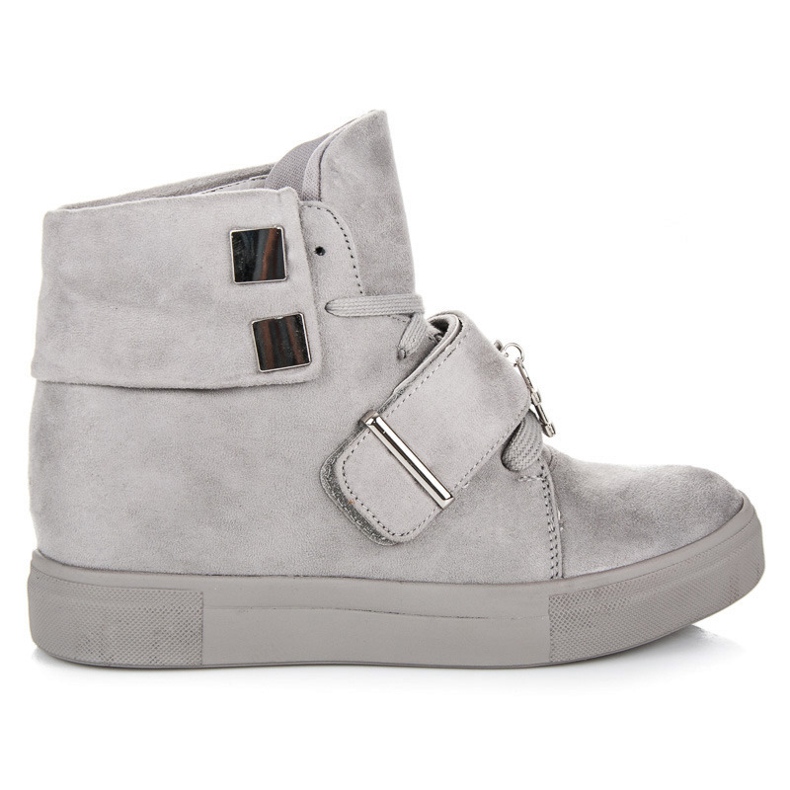 Seastar Suede Wedge lenkkarit harmaa