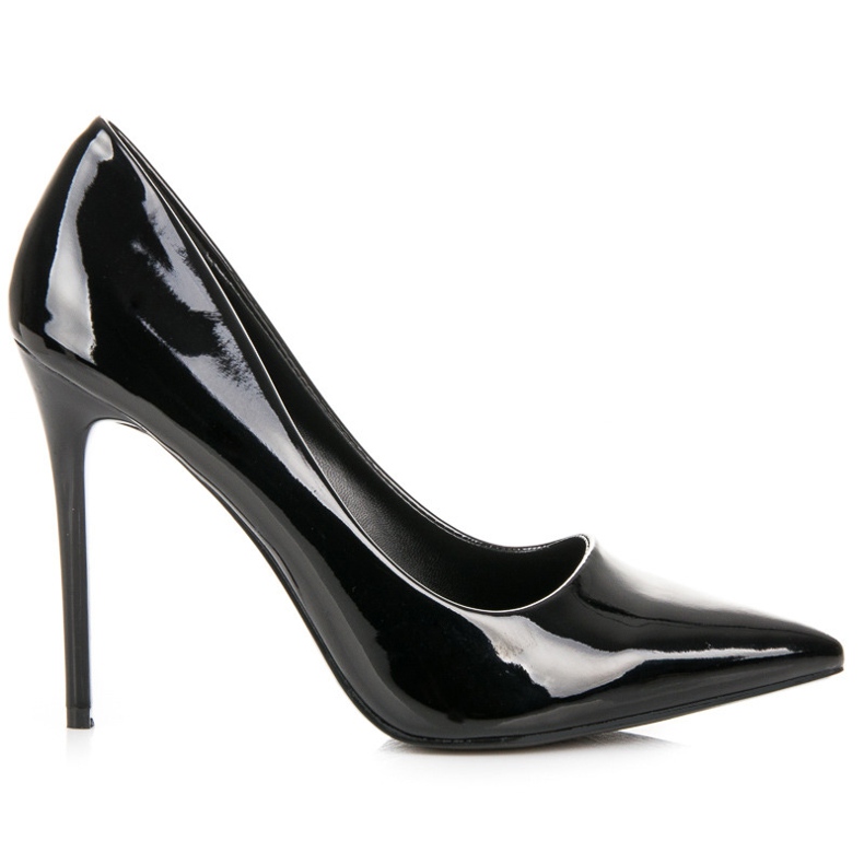 Seastar Seksikkäät lakatut korkokengät musta