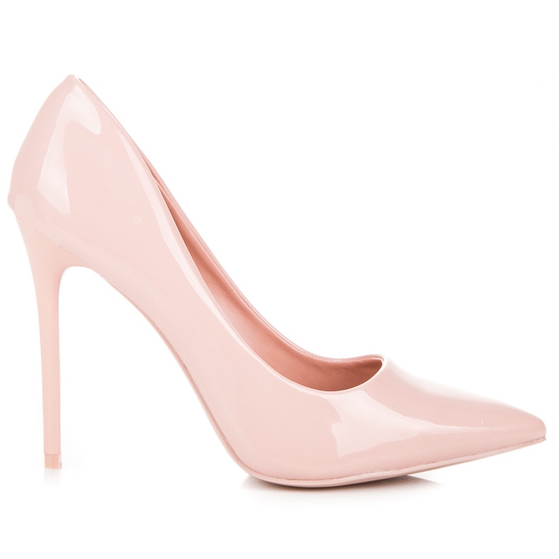 Seastar Seksikkäät lakatut korkokengät vaaleanpunainen