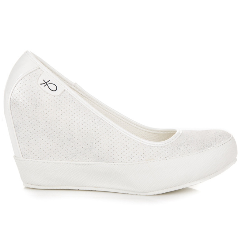 Vices Valkoiset kiilapumput valkoinen