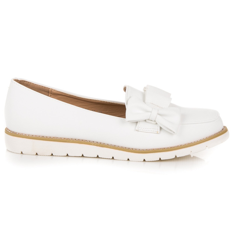 Vices Matalat kengät rusetilla valkoinen