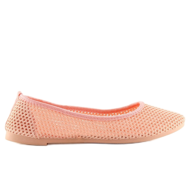 Pink mesh ballerina JX56 Pink vaaleanpunainen