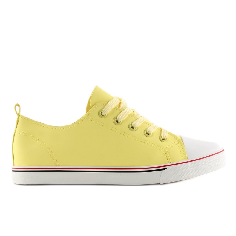 Naisten keltaiset tennarit, kasvojen keltainen XL01p Beige