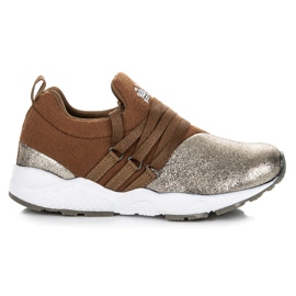 Kylie Tyylikäs lasten kengät ruskea