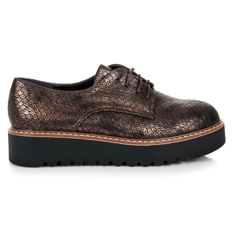 Kylie Platform kengät ruskea