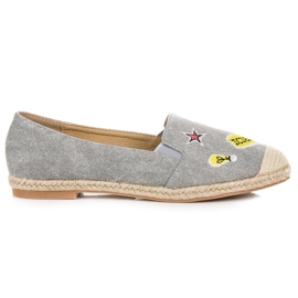Seastar Espadrillit laastareilla harmaa