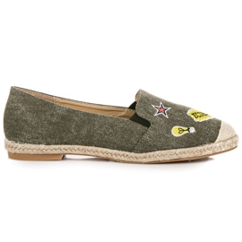 Seastar Espadrillit laastareilla vihreä