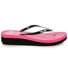 Mckeylor Vaaleanpunaiset kiilatossut vaaleanpunainen Mckeylor Vaaleanpunaiset kiilatossut vaaleanpunainen