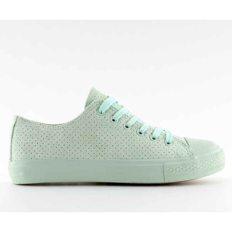 Vihreät G-94 Vihreät mokkanahkaiset naisten tennarit