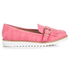 Vices Mokassiinit koristeellisella soljella vaaleanpunainen Vices Mokassiinit koristeellisella soljella vaaleanpunainen