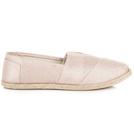 Slip-on espadrillit ruskea