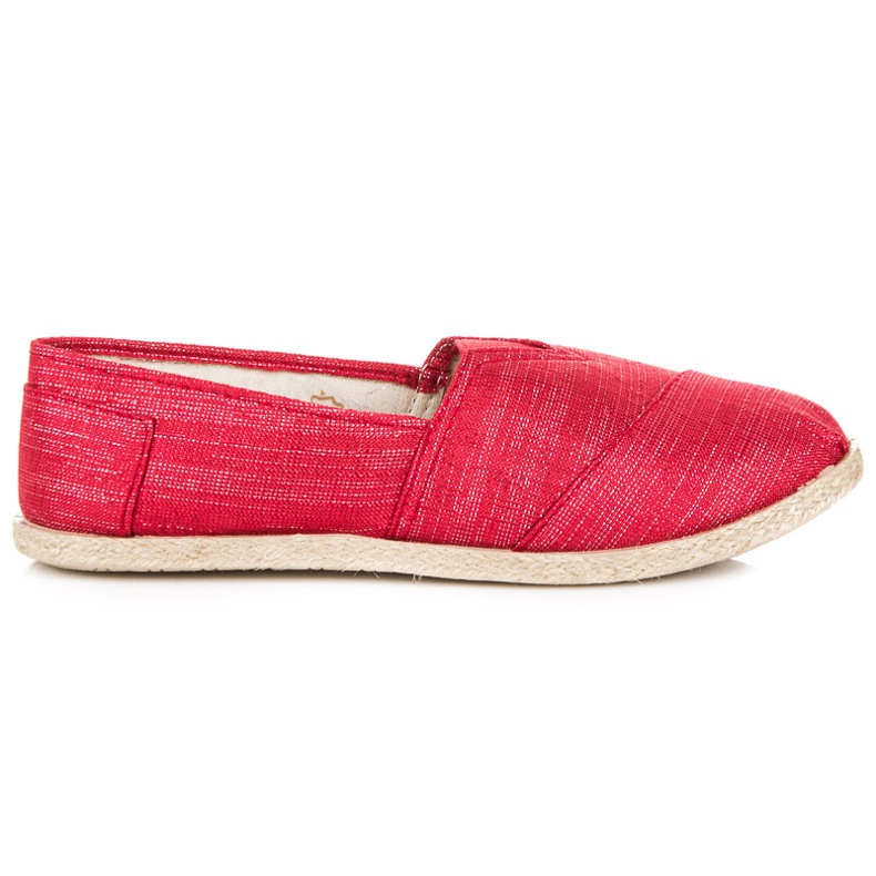 Slip-on espadrillit punainen