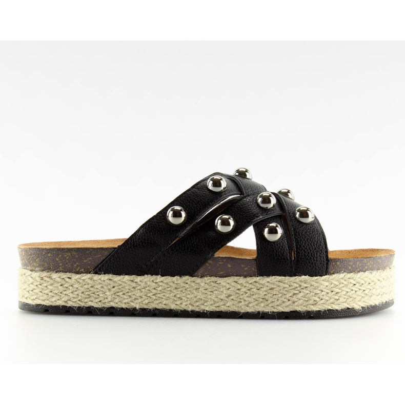 Mustat espadrillit CK22P mustat tossut