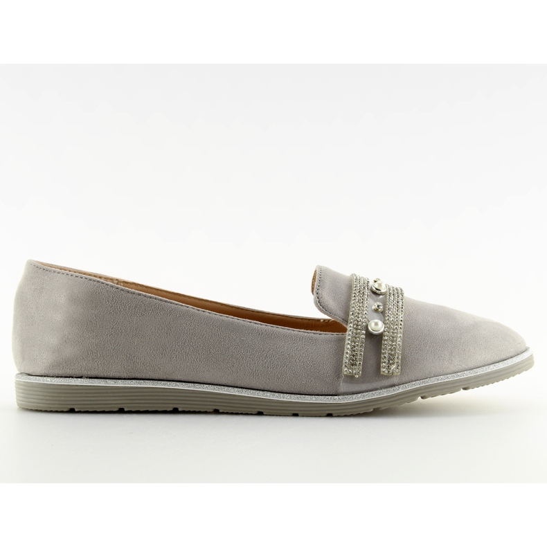 Harmaa Loafers lordsy harmaa JN-181 harmaa