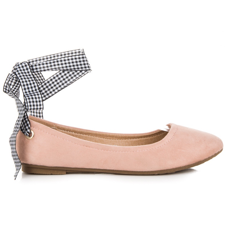 Ch. Creation Mokkabaleriinat nauhalla vaaleanpunainen