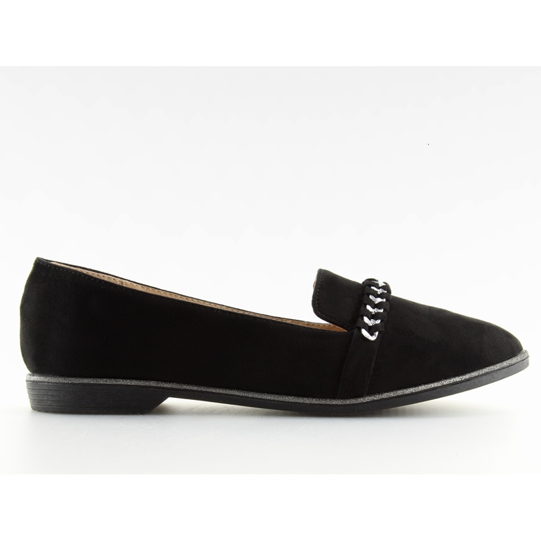 Lordsy black loafers N76 musta