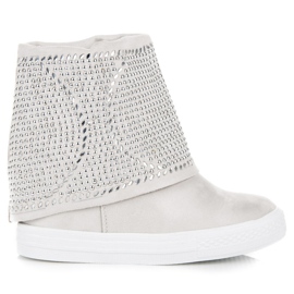 SDS Vaaleanharmaat kevätsaappaat