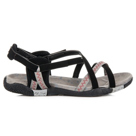 Hasby Urheilusandaalit tarranauhalla musta