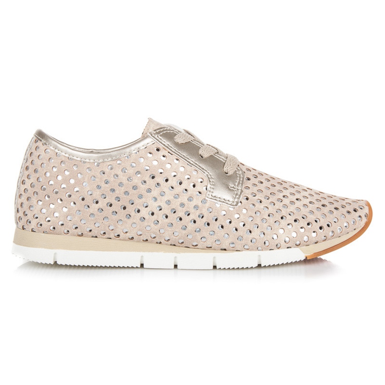 Kylie Muodikkaat solmitut tennarit keltainen ruskea