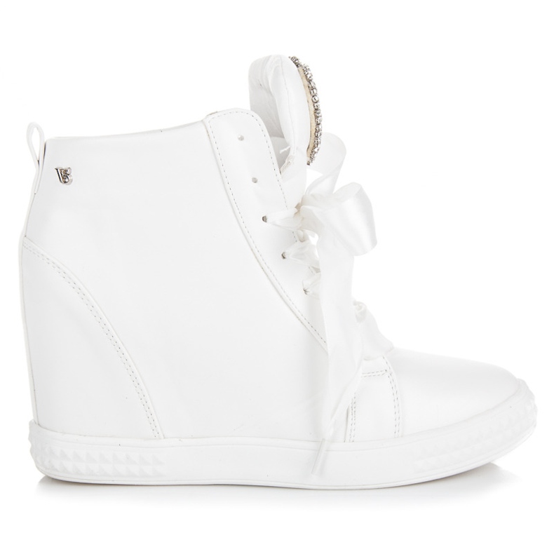 Vices Lenkkarit sidottu nauhalla valkoinen