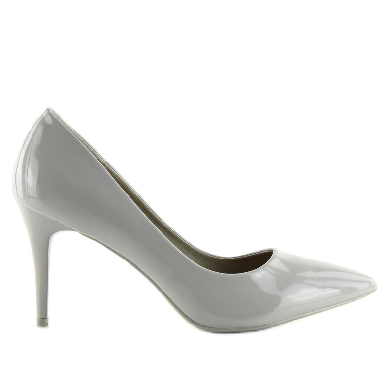 Harmaaksi lakatut naisten pumput LEI-83 Harmaa