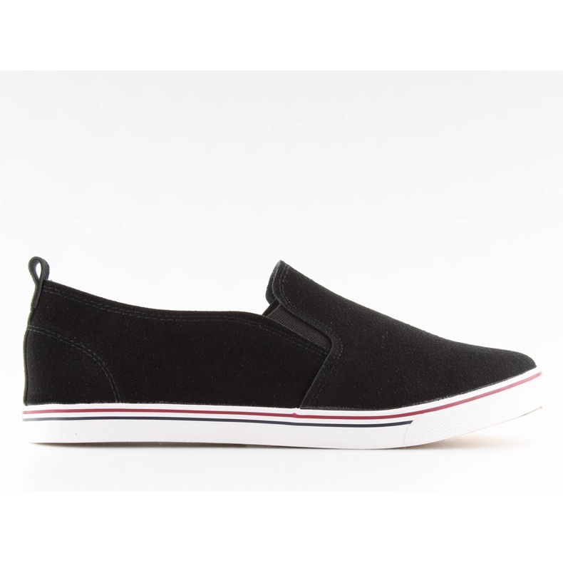 Mustat XL07P Mustat slipony-lenkkarit