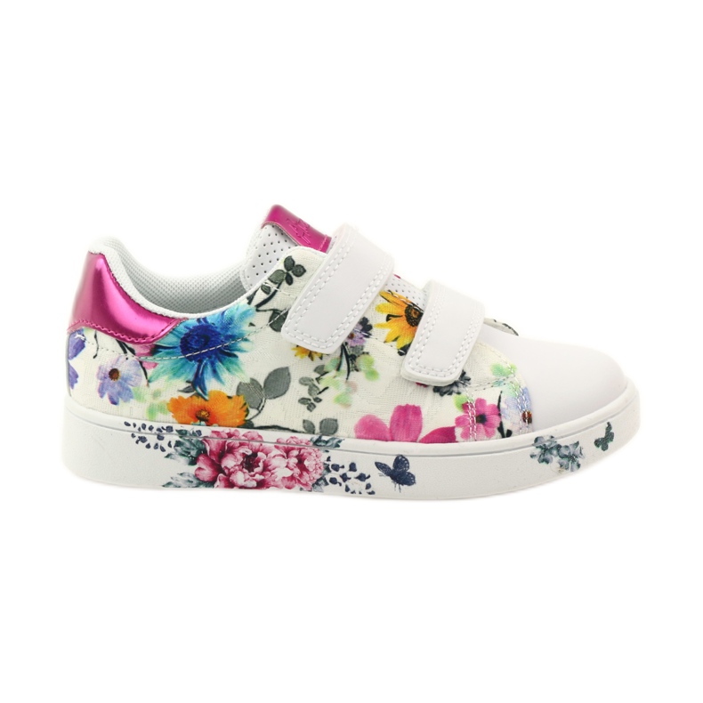 American Club Amerikkalaiset lenkkarit, joissa nahkainen sisäpohja monivärinen valkoinen