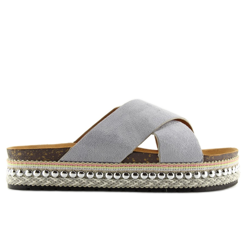 Harmaa Naisten harmaat tossut CK15P harmaa