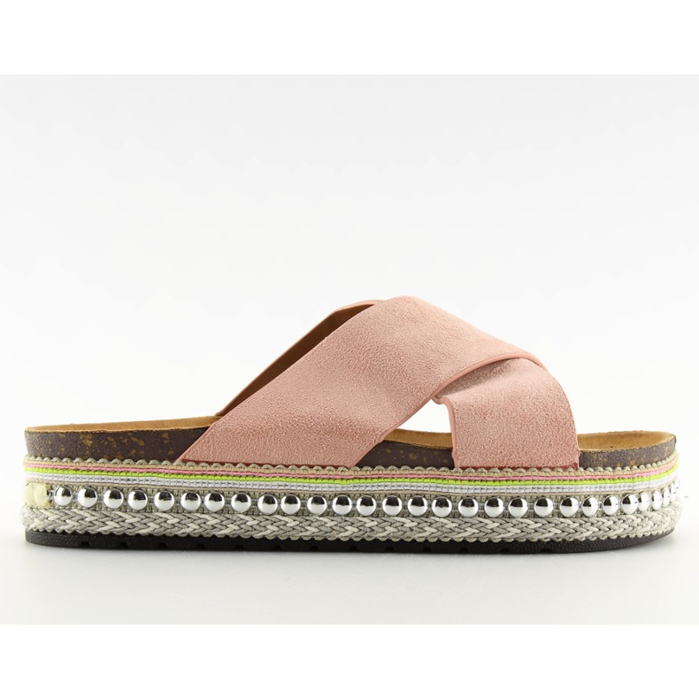 Pinkki Naisten vaaleanpunaiset tossut CK15P pinkki vaaleanpunainen