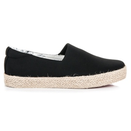 Kylie Mustat espadrillit