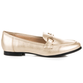 Vices Golden Slip On Loafers kultainen