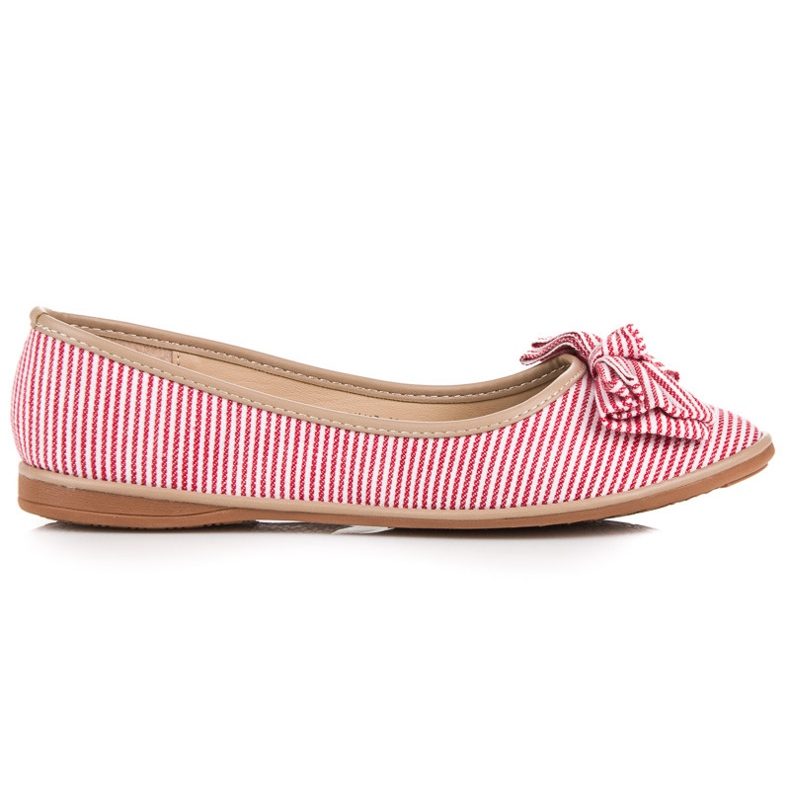 Seastar Ribbed Ballerina Rusetilla punainen