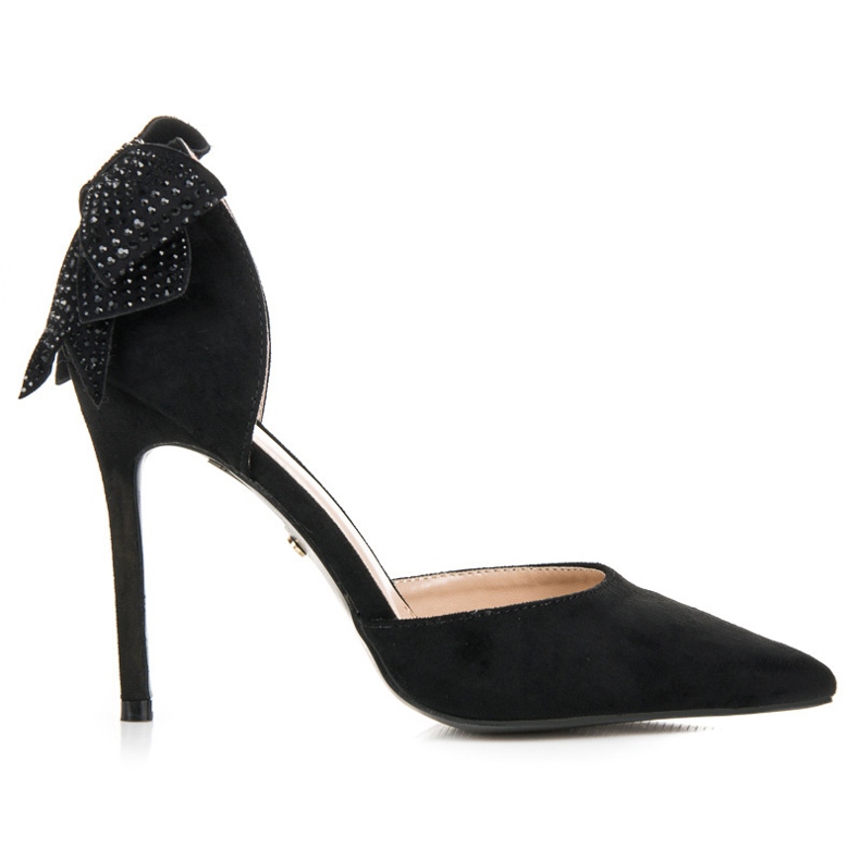 Seastar Mokkakorkokengät rusetilla musta