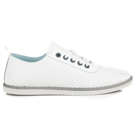 Kevätlenkkarit sidoksella valkoinen