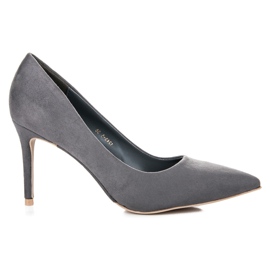 Vices Harmaa mokkanahkakorkokengät Vices Harmaa mokkanahkakorkokengät