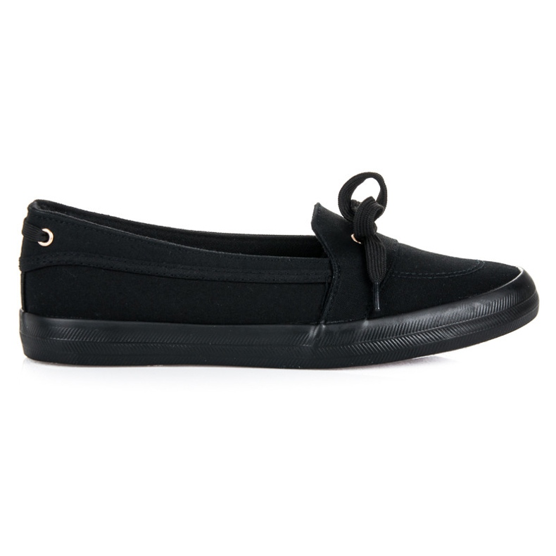 Seastar Mustat slip-on lenkkarit