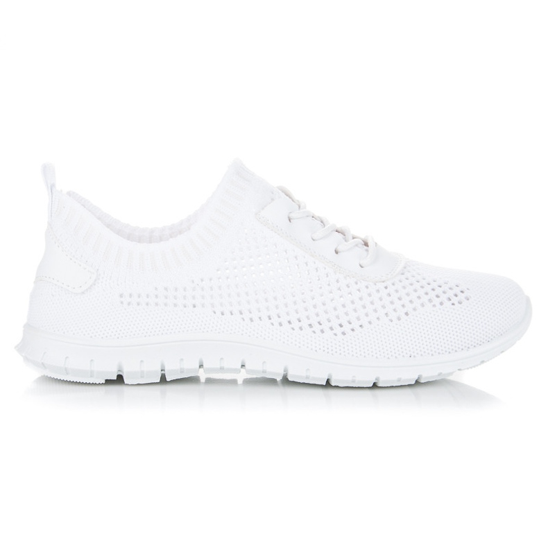 Muto Kevyet harjakattoiset lenkkarit valkoinen