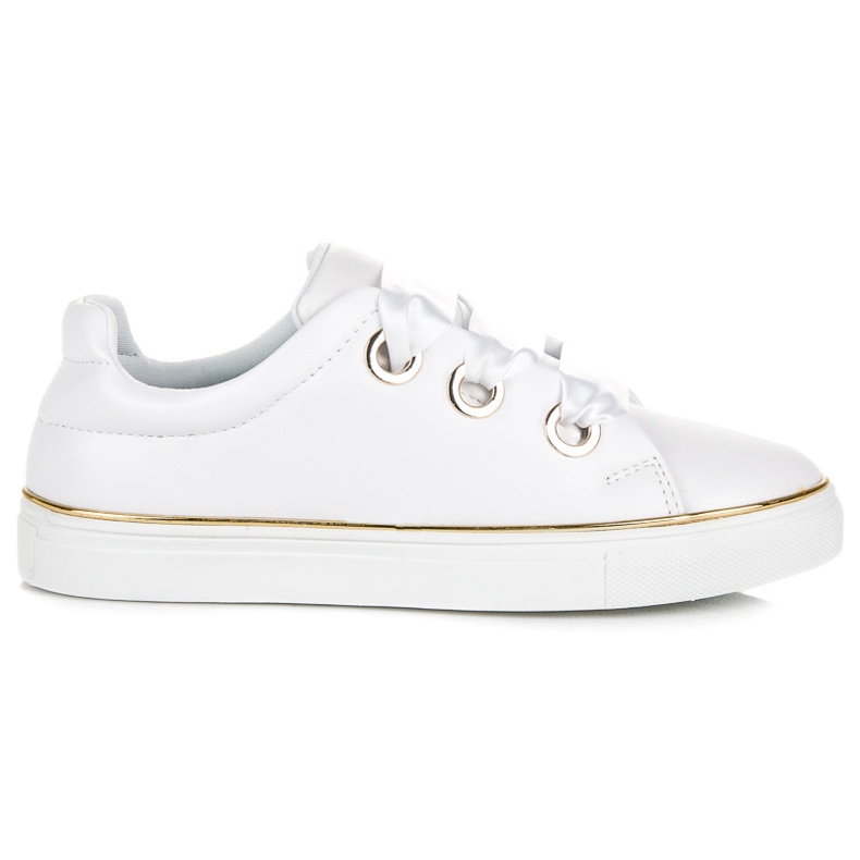 American Club Amerikkalaiset klubilenkkarit nauhalla valkoinen