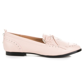 Seastar Tyylikkäät mokasiinit kevääksi vaaleanpunainen
