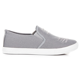 Seastar Harmaa Slip On Tennarit