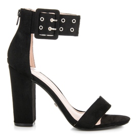 Seastar Rock-sandaalit vetoketjulla musta