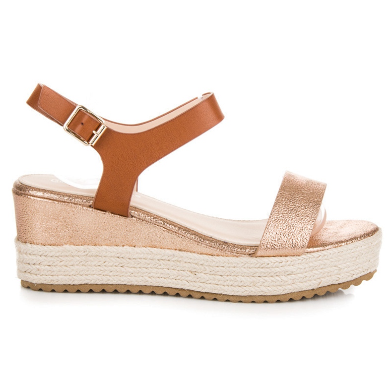 Seastar Wedge espadrillesandaalit vaaleanpunainen Seastar Wedge espadrillesandaalit vaaleanpunainen