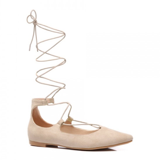 Vices Pastellisidottu baleriina ruskea