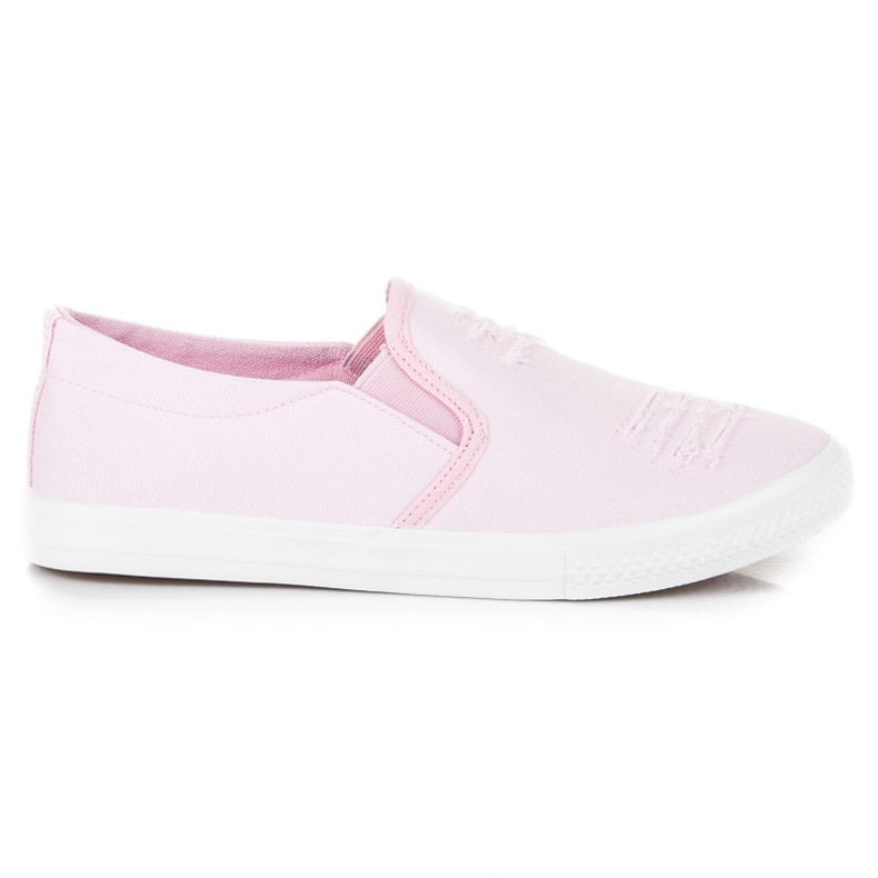 Seastar Pink Slip On Tennarit vaaleanpunainen