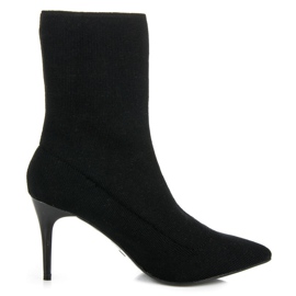 Seastar Slip-on saappaat kevääksi musta