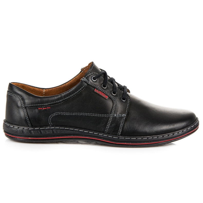 Nauhalliset vapaa-ajan lucca-kengät musta