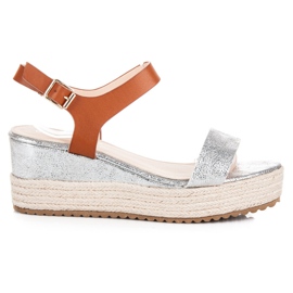 Seastar Wedge espadrillesandaalit harmaa