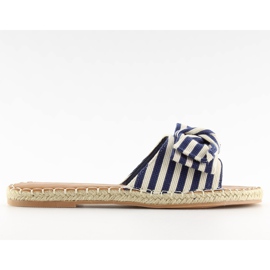 LL-133P D.BLUE tummansiniset espadrillit tummansininen
