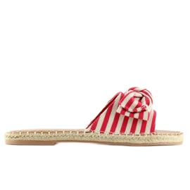 Punaiset espadrillit LL-133P Red punainen