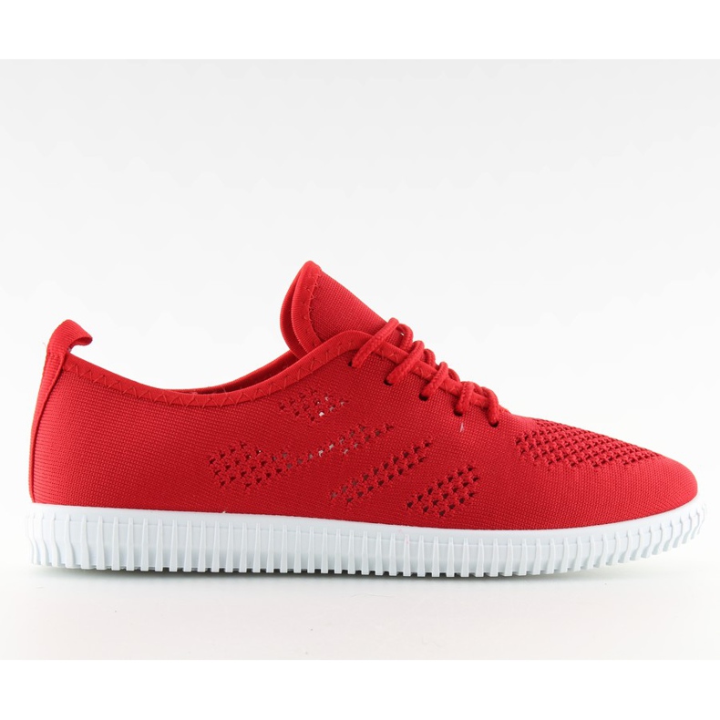 Punainen Naisten punaiset tennarit LA10P Punainen